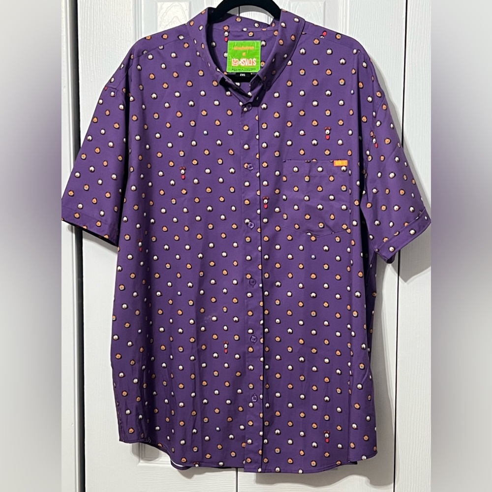 RSVLTS Men's Shirt Lil Garfield Shirt 2XL